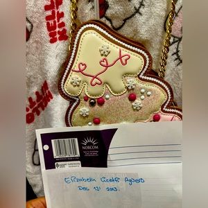 Christmas tree betsey Johnson purse .